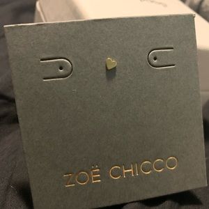 14k Gold Heart earrings